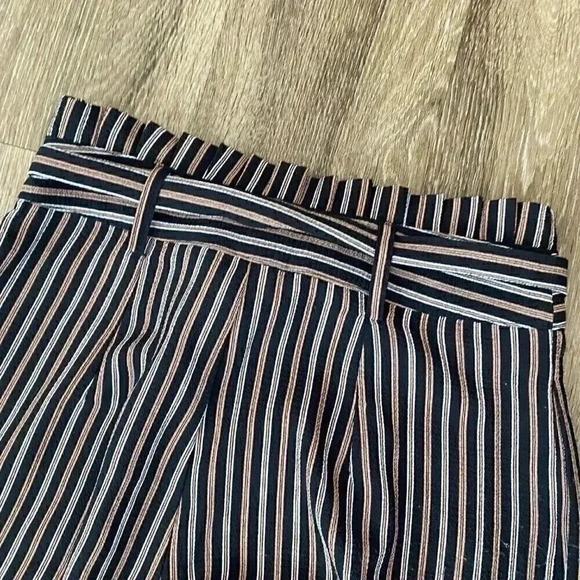 Womens A. Calin Black and Brown Wide Leg Pants - S - Picture 5 of 9